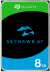 Seagate (ST8000VE000) SkyHawk AI 8TB HDD - 7200 RPM, SATA 6Gb/s 