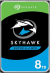 Seagate  (ST8000VX0022) SkyHawk 8TB HDD - 7200 RPM, SATA 6Gb/s