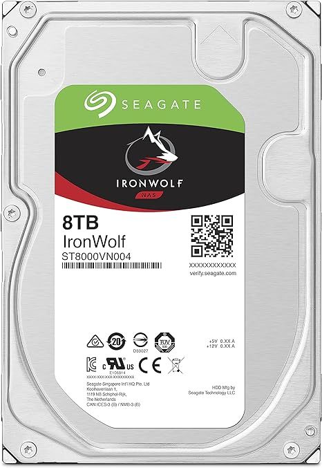 Seagate IronWolf 8TB SATA HDD
