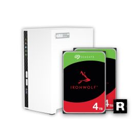 売れ筋新商品 x 2 with TS-233-US 4TB Drives IronWolf Seagate External Hard Disk Drive