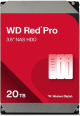 WD (WD201KFGX) Red Pro 20TB HDD - 7200 RPM, SATA 6Gb/s 