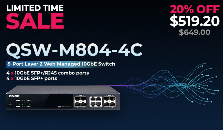 LIMITED TIME SALE QSW-M804-4C